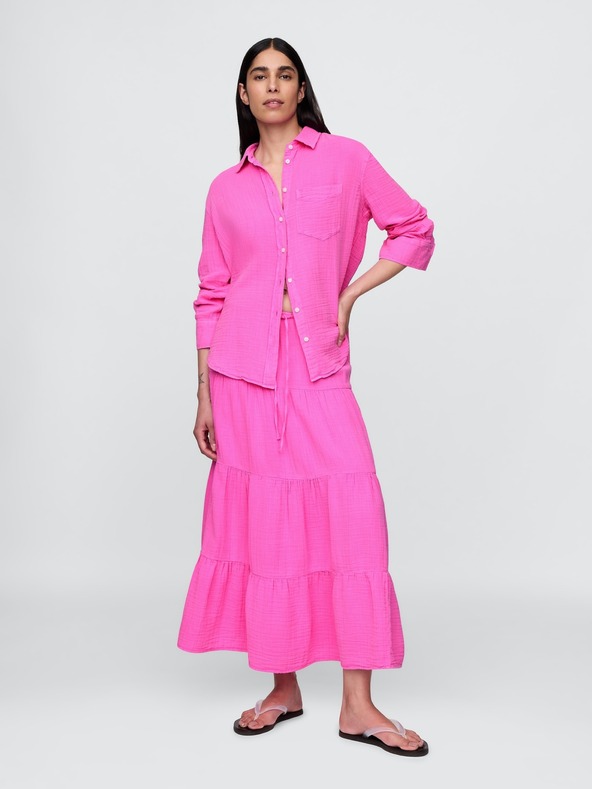 GAP Муселинова риза с големи размери GAP