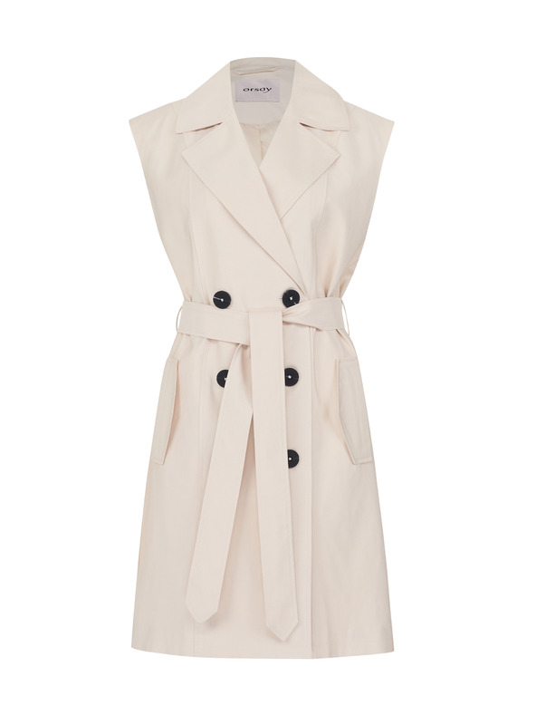 Orsay Бежов дамски елек ORSAY