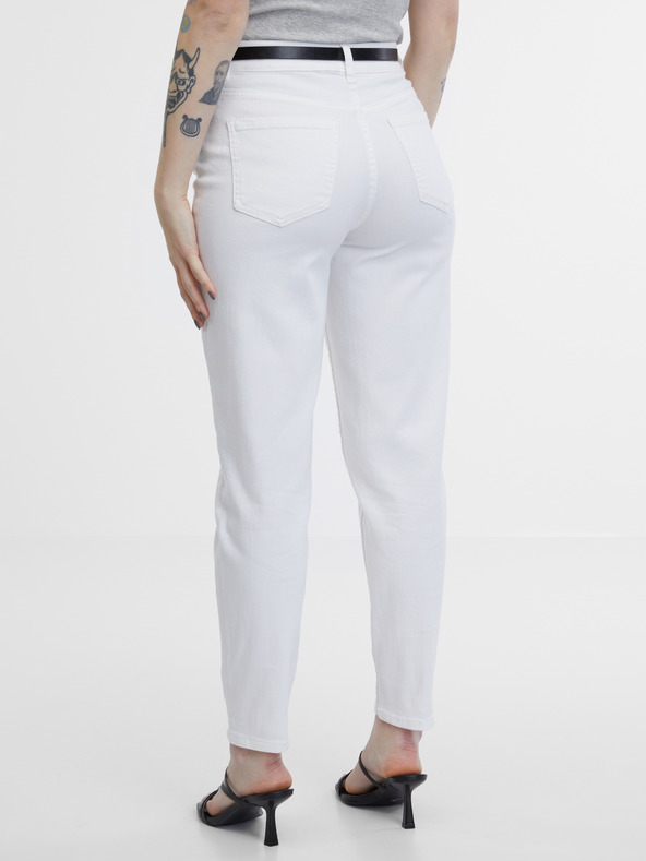 Orsay Бели дамски mom дънки ORSAY