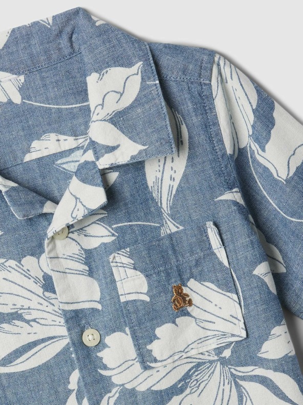 GAP Бебешка оксфорд риза GAP