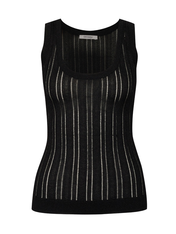 Orsay Черен дамски топ ORSAY