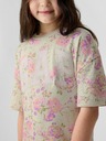 GAP Детска рокля с oversize лого GAP