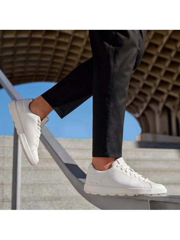 Geox Бели мъжки маратонки Geox Spherica ECUB-1