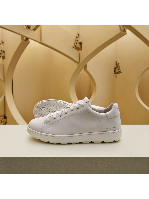 Geox Бели мъжки маратонки Geox Spherica ECUB-1