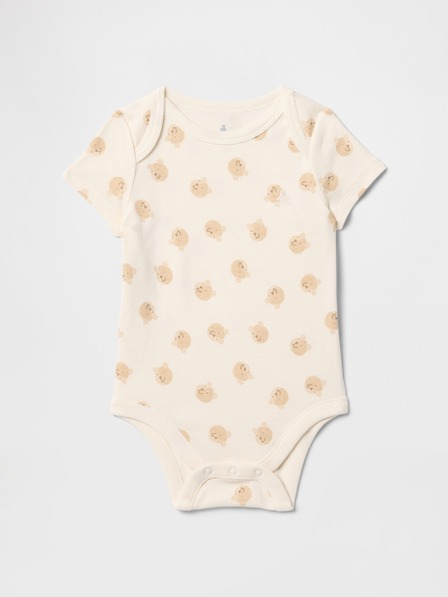 GAP Бебешко боди с лого Gap