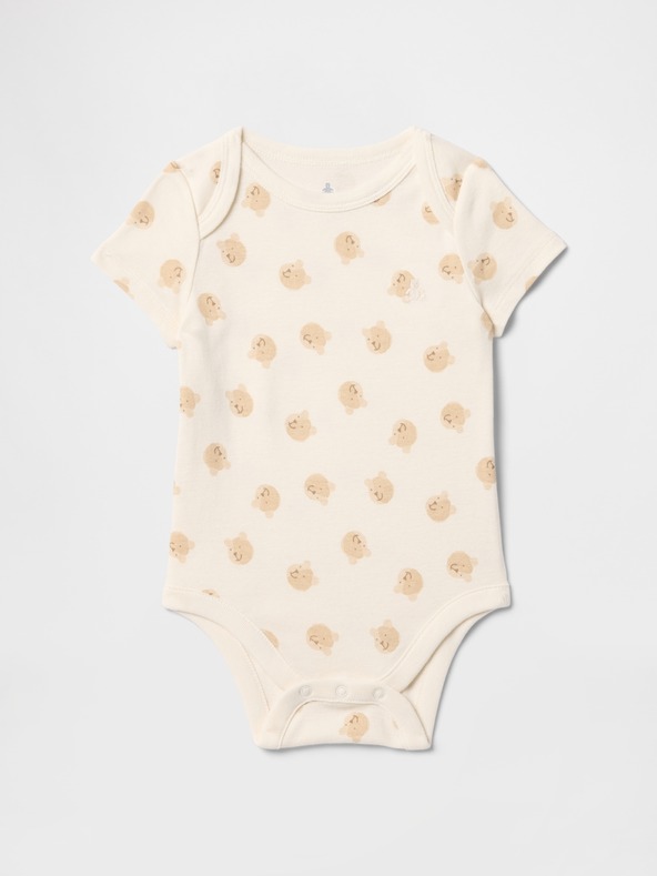 GAP Бебешко боди с лого Gap