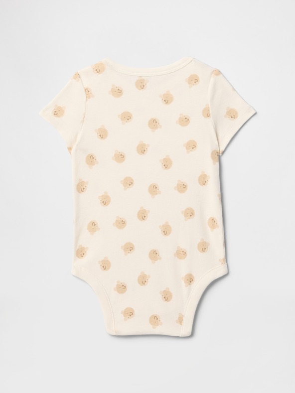 GAP Бебешко боди с лого Gap