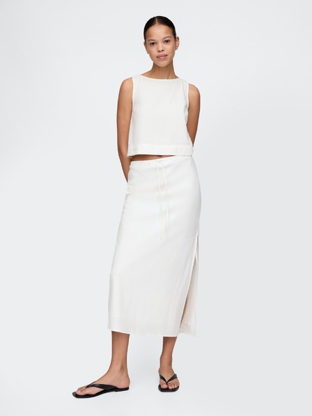 GAP Ленена миди пола GAP