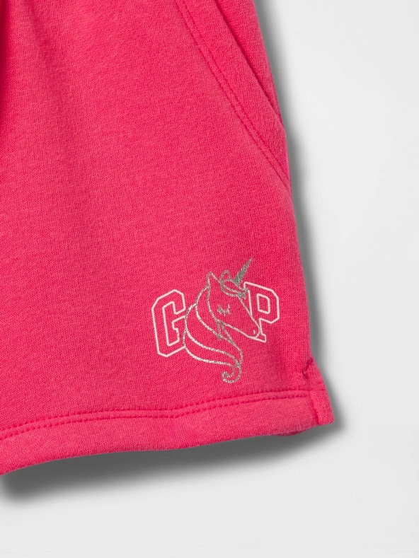 GAP Бебешки шорти с логото на GAP