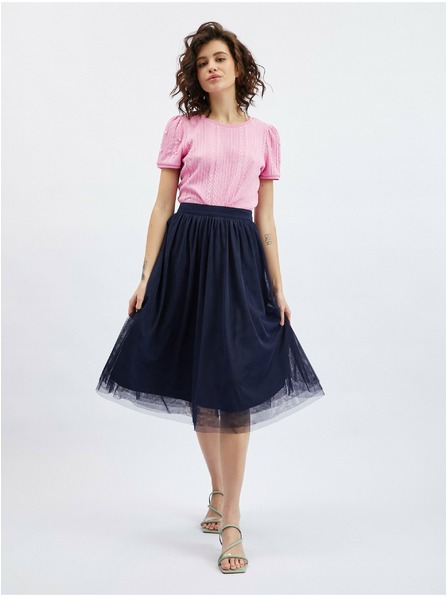 Orsay Тъмносиня дамска пола ORSAY