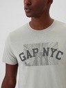 GAP Памучна тениска Gap NYC GAP