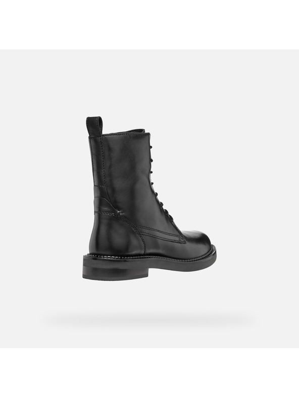 Geox Черни дамски обувки за глезена Geox Serilda