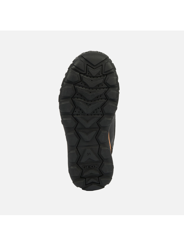 Geox Черни момчешки зимни обувки Geox Trekkyup B Abx