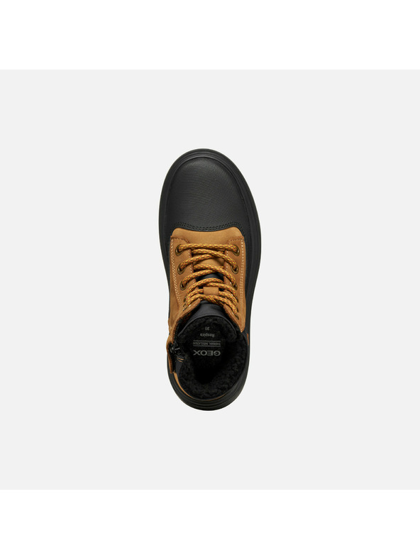 Geox Светло кафява момчешка членкова обувка Geox Kiddartah WPF