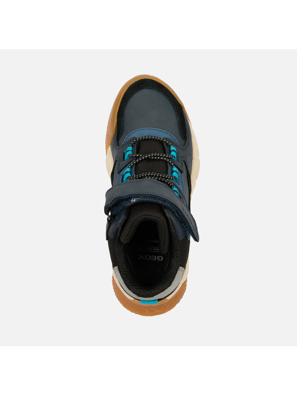 Geox Синя момчешка членкова обувка Geox Flexyper Pro Boy B