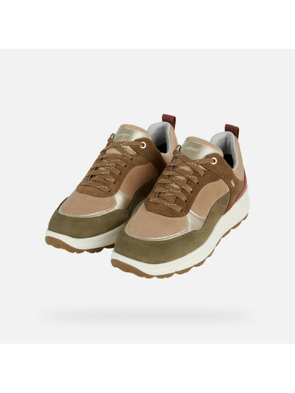 Geox Бежови дамски маратонки Geox Spherica 4x4 B ABX