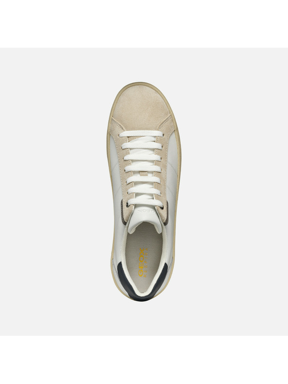 Geox Бели мъжки маратонки Geox Affile