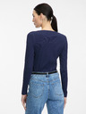 Orsay Тъмносиня дамска блуза с дълъг ръкав ORSAY