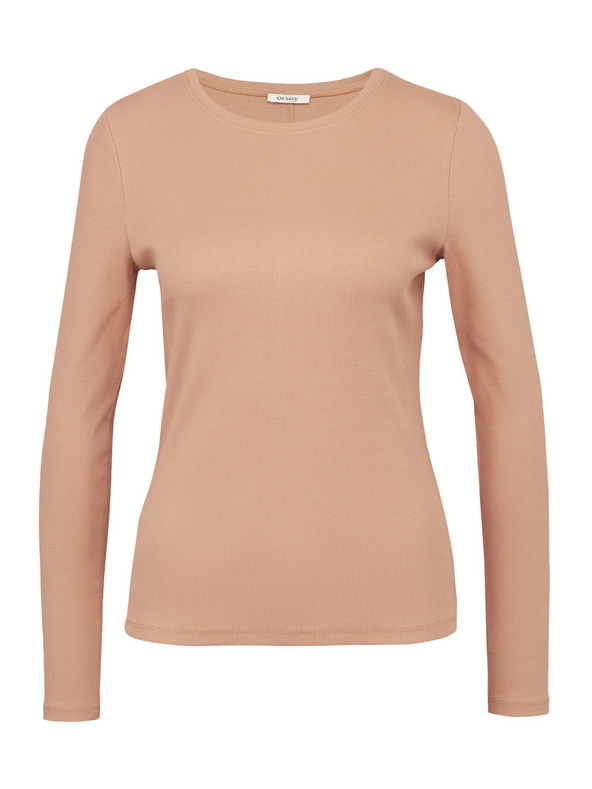 Orsay Светлокафява дамска риза с дълъг ръкав ORSAY