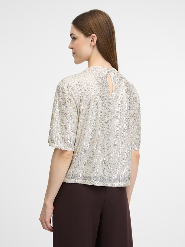 Orsay Кремава дамска блуза ORSAY