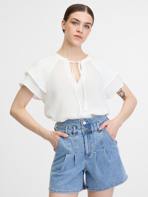 Orsay Бяла дамска блуза ORSAY