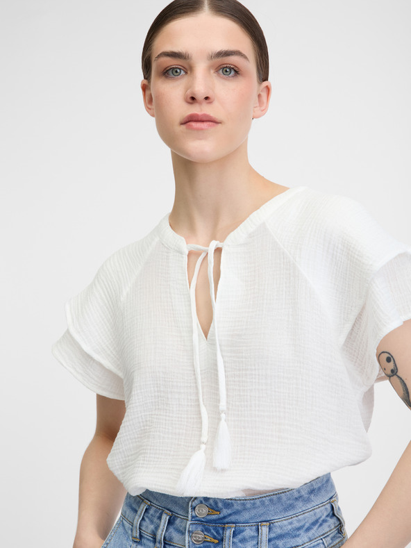 Orsay Бяла дамска блуза ORSAY