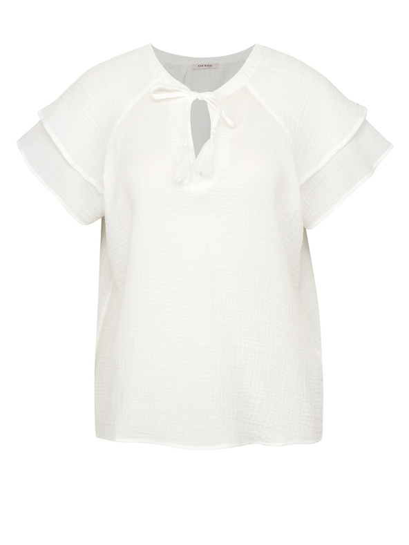 Orsay Бяла дамска блуза ORSAY