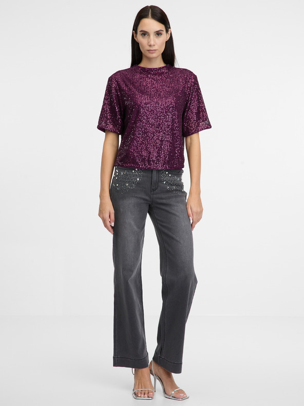 Orsay Лилава дамска блуза ORSAY