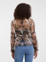 Orsay Кафява дамска блуза с щампа ORSAY