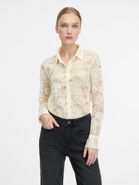 Orsay Кремава дамска блуза ORSAY