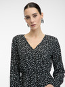 Orsay Черна дамска блуза ORSAY