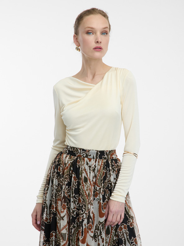 Orsay Кремава дамска блуза ORSAY