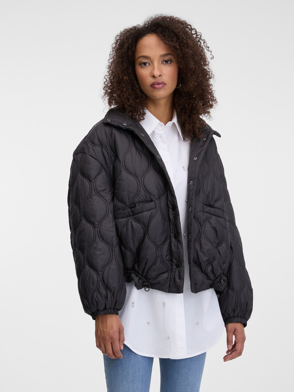 Orsay Черно дамско ватирано яке ORSAY