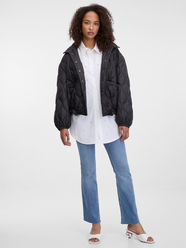 Orsay Черно дамско ватирано яке ORSAY