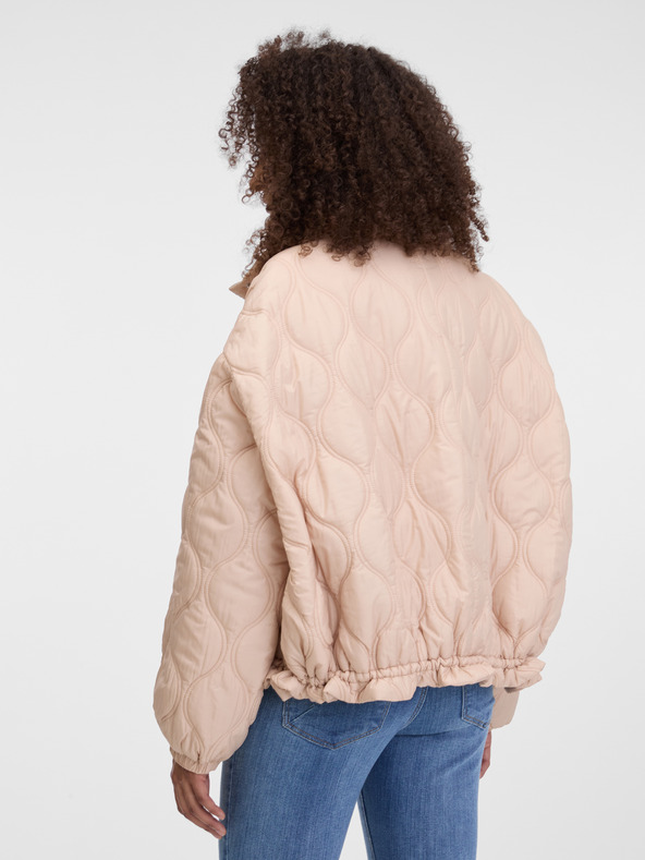 Orsay Бежово дамско стегнато яке ORSAY