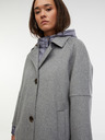 Orsay Сиво дамско вълнено палто ORSAY