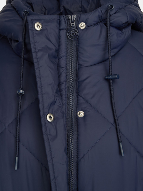 Orsay Тъмно синьо дамско ватирано палто ORSAY