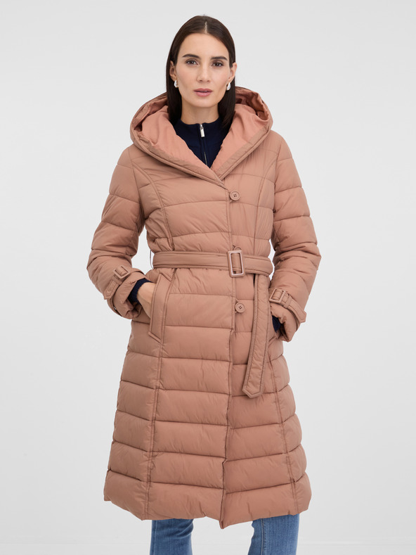 Orsay Бежов дамски стеган палто ORSAY