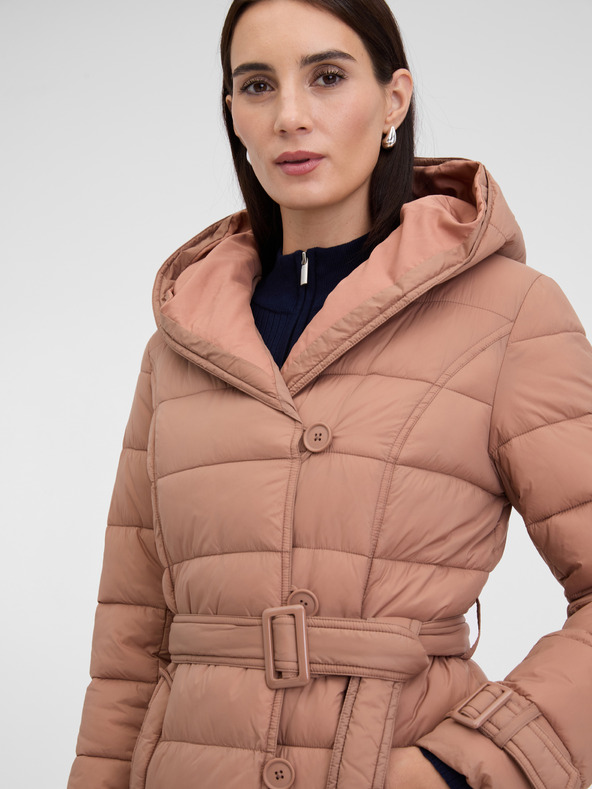 Orsay Бежов дамски стеган палто ORSAY