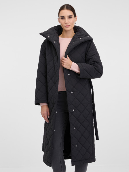 Orsay Черно дамско ватирано палто ORSAY