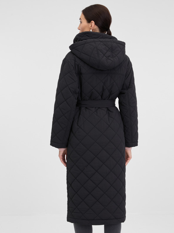 Orsay Черно дамско ватирано палто ORSAY