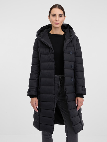 Orsay Черно дамско ватирано палто ORSAY