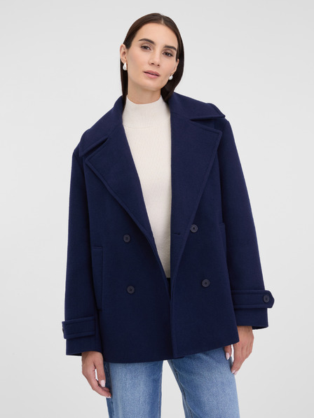 Orsay Тъмносин дамски къс палто ORSAY