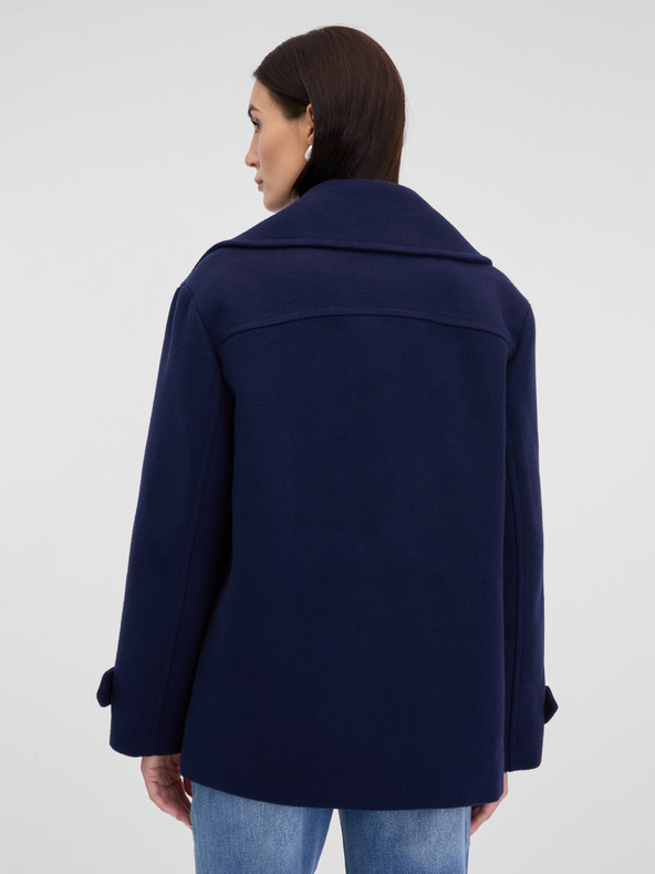 Orsay Тъмносин дамски къс палто ORSAY