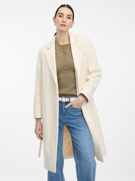 Orsay Кремаво дамско палто ORSAY