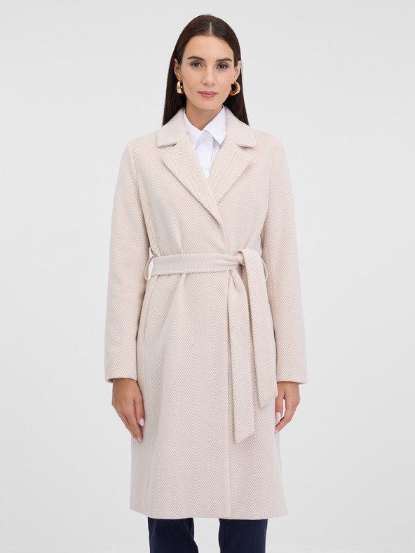 Orsay Кремаво дамско палто ORSAY