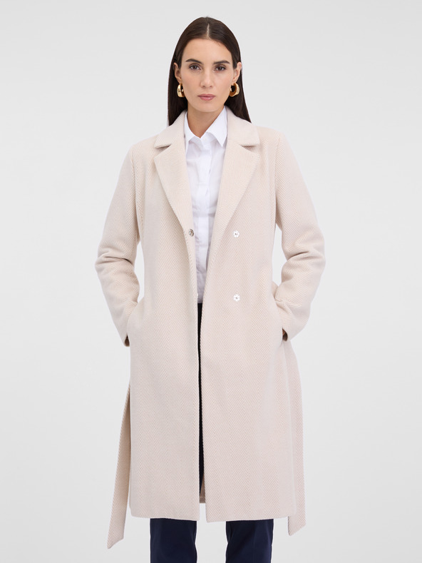 Orsay Кремаво дамско палто ORSAY