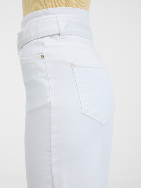 Orsay Бели дамски широки дънки ORSAY