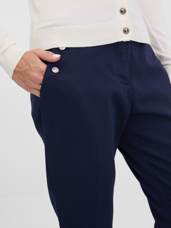 Orsay Тъмносин дамски панталон ORSAY