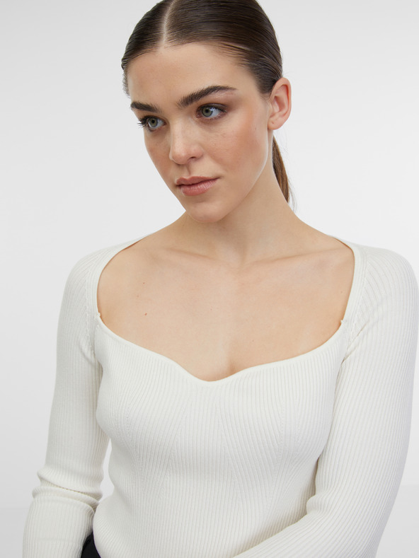 Orsay Бяло дамско боди ORSAY